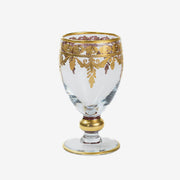 Vetro Gold Water Goblet