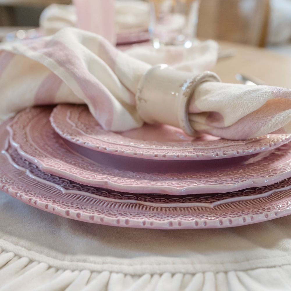 Finezza Rosa Pink Dinnerware, New Color!