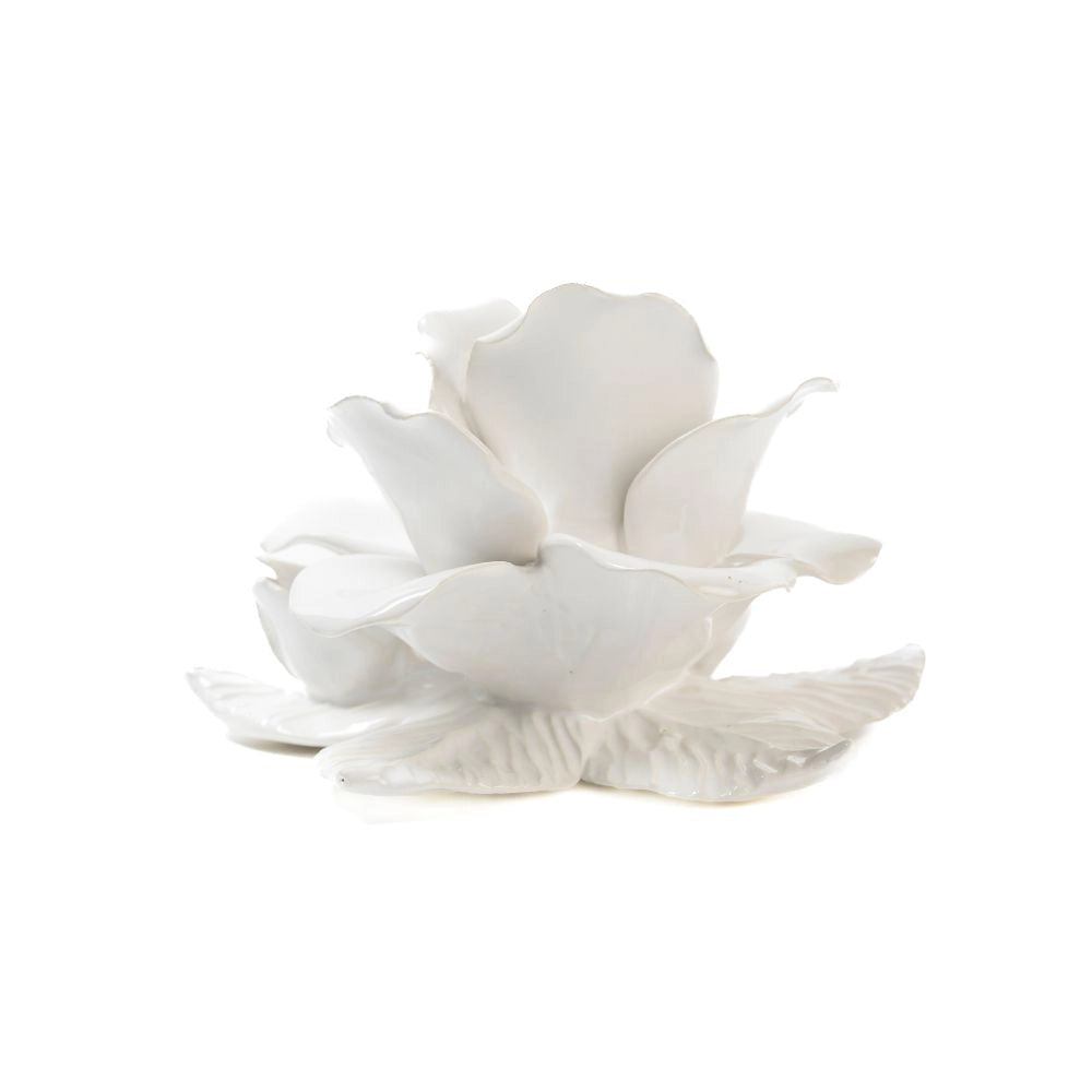 Scavo Rose Petal Candle Holder, Set of 2