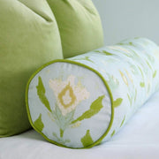 Green Solid Velvet Pillow, More Sizes