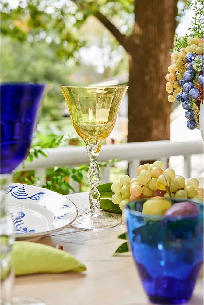 Cobalt Adriana Wine Glass, Set of 4