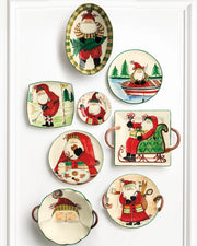 Old St. Nick Cookie Platter