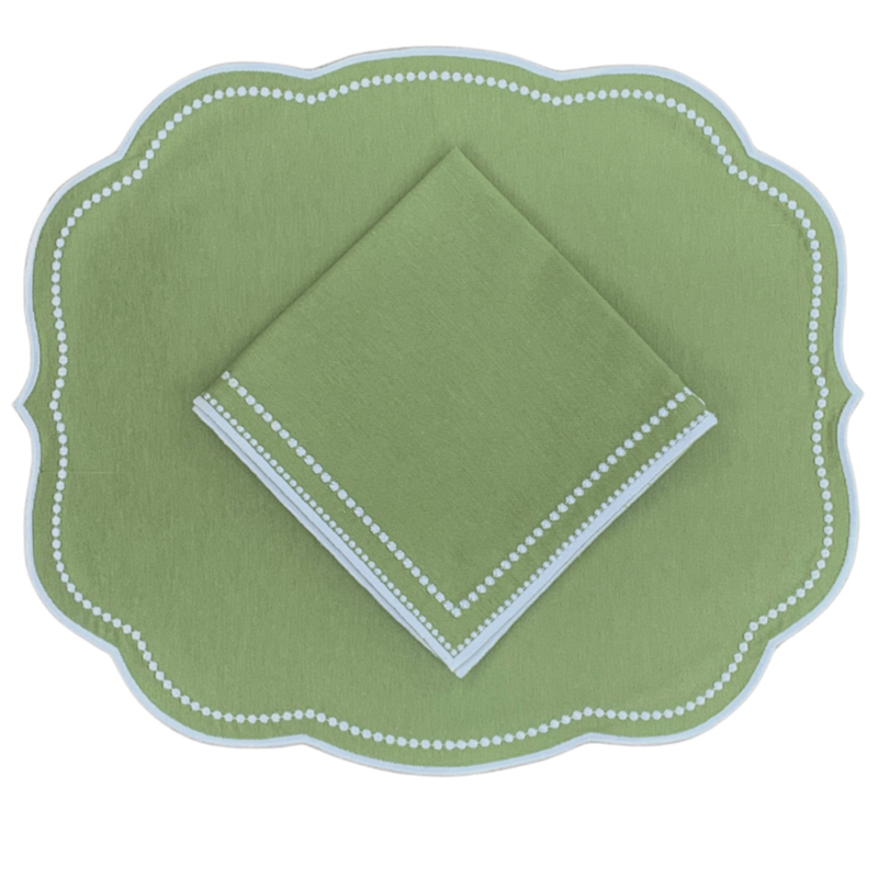 Charlotte Napkin - Sage, Set of 4