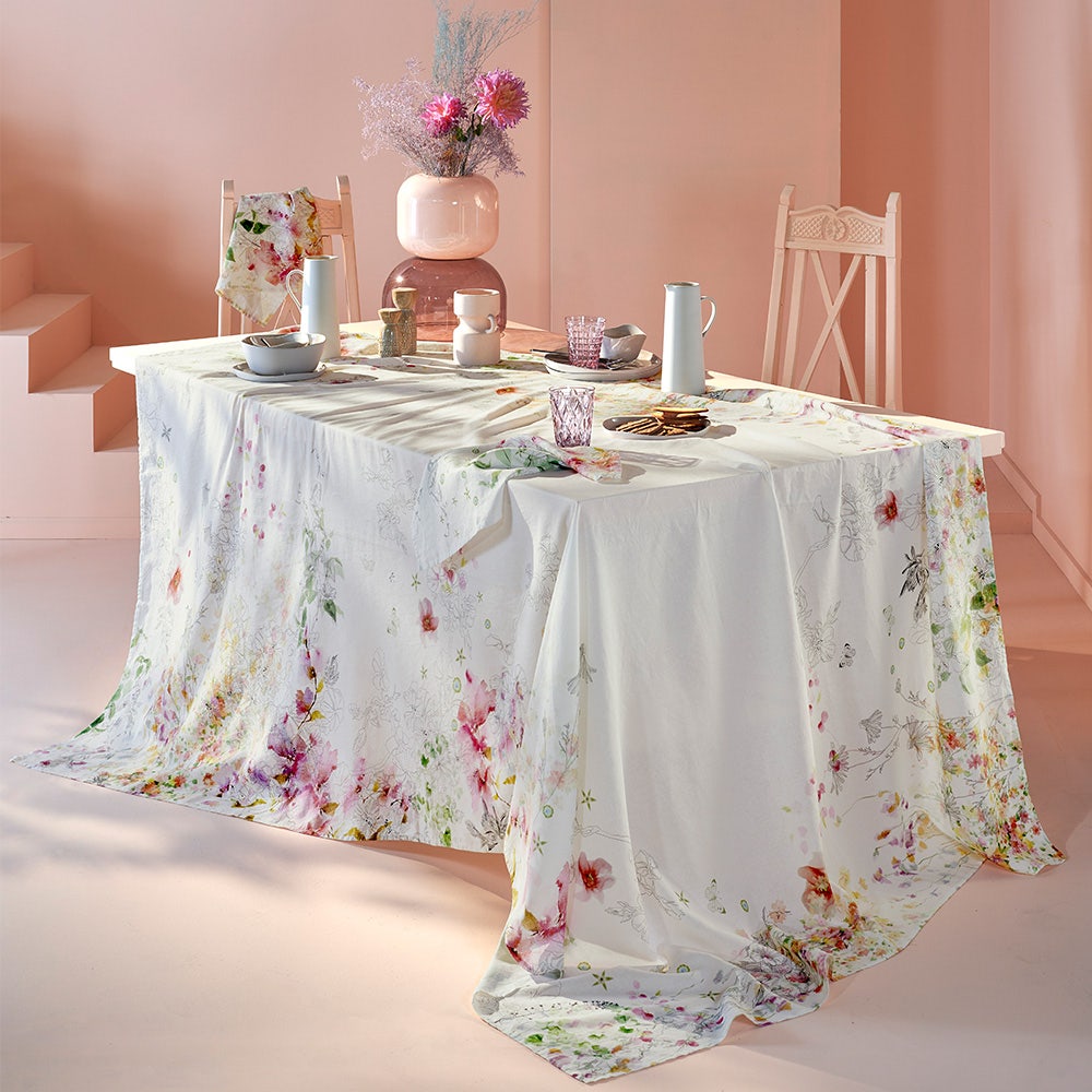 Jardin Sauvage Blanc Tablecloth