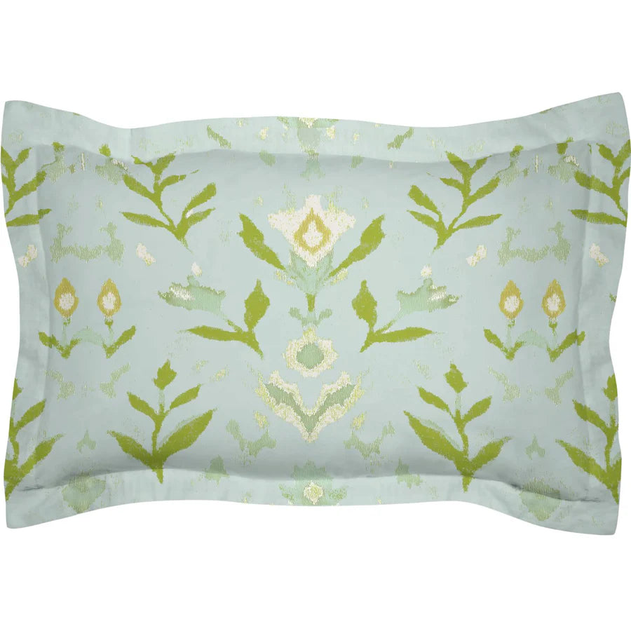Petal Garden Aqua Sham