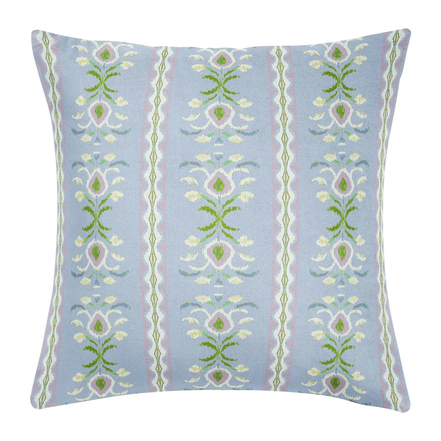 Rosemary Stripe Lavender Decorative Pillow