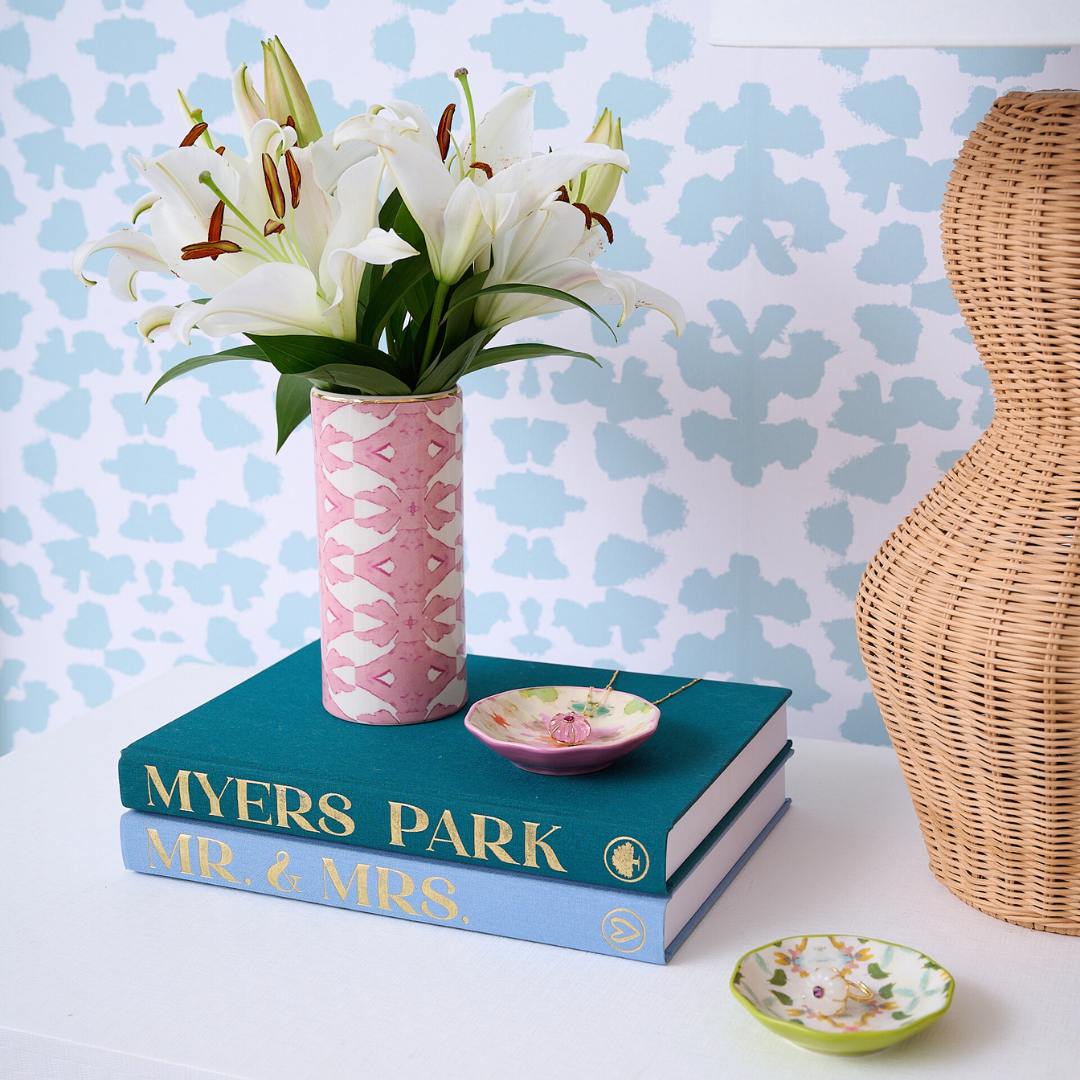 Palm Rose Vase