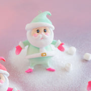 Rainbow Baby Papa Noel Ornaments