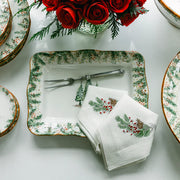 Natale Scalloped Medium Rectangular Tray