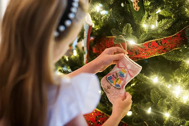 Bon Appetit Macarons Bauble Stocking