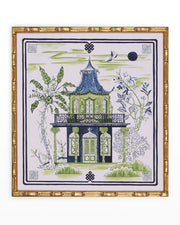 "Pagoda Visit" Giclee I