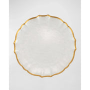 Baroque Glass Dinner Plate