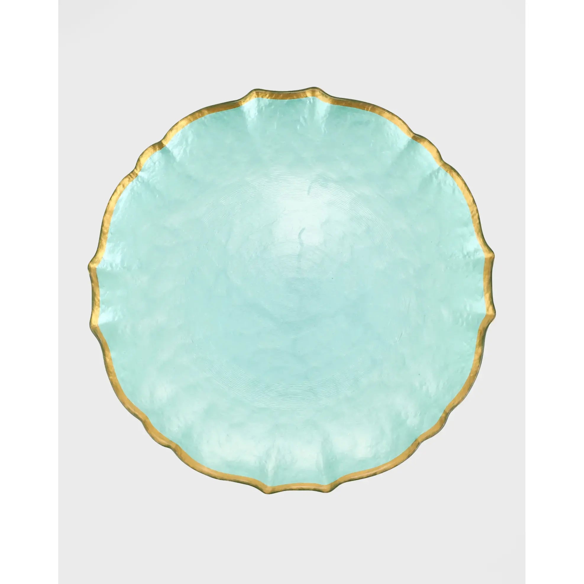 Baroque Glass Dinner Plate