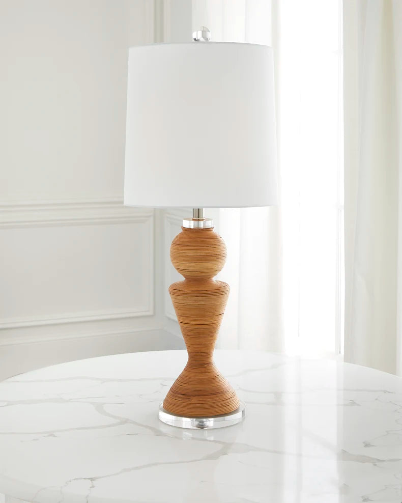 Natural Rattan Table Lamp