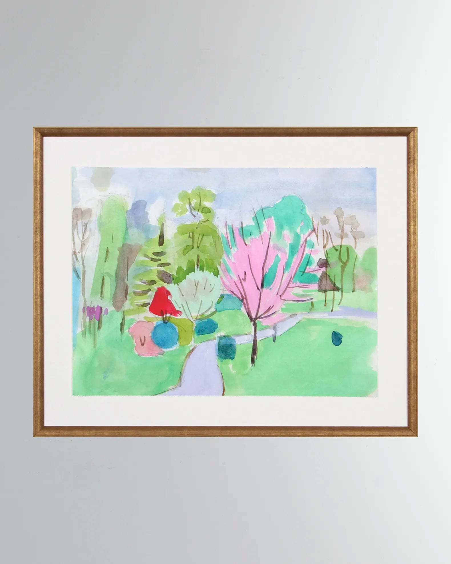 "Garden Landscape III" Art Print