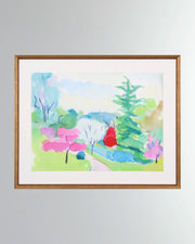 "Garden Landscape III" Art Print