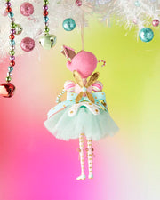 Glitterville Sugar Plum Fairy Pixie Orn, 8"
