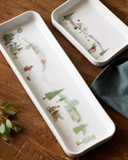 Pillivuyt Winter Decor Tapas Plates, Set of 4