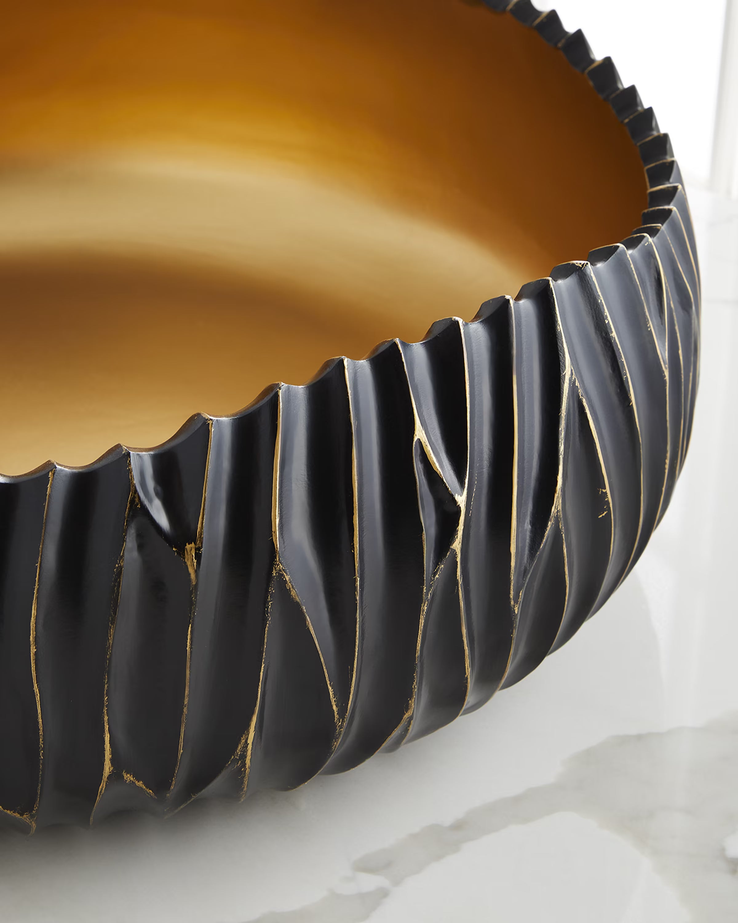 Dana Decorative Bowl, Black