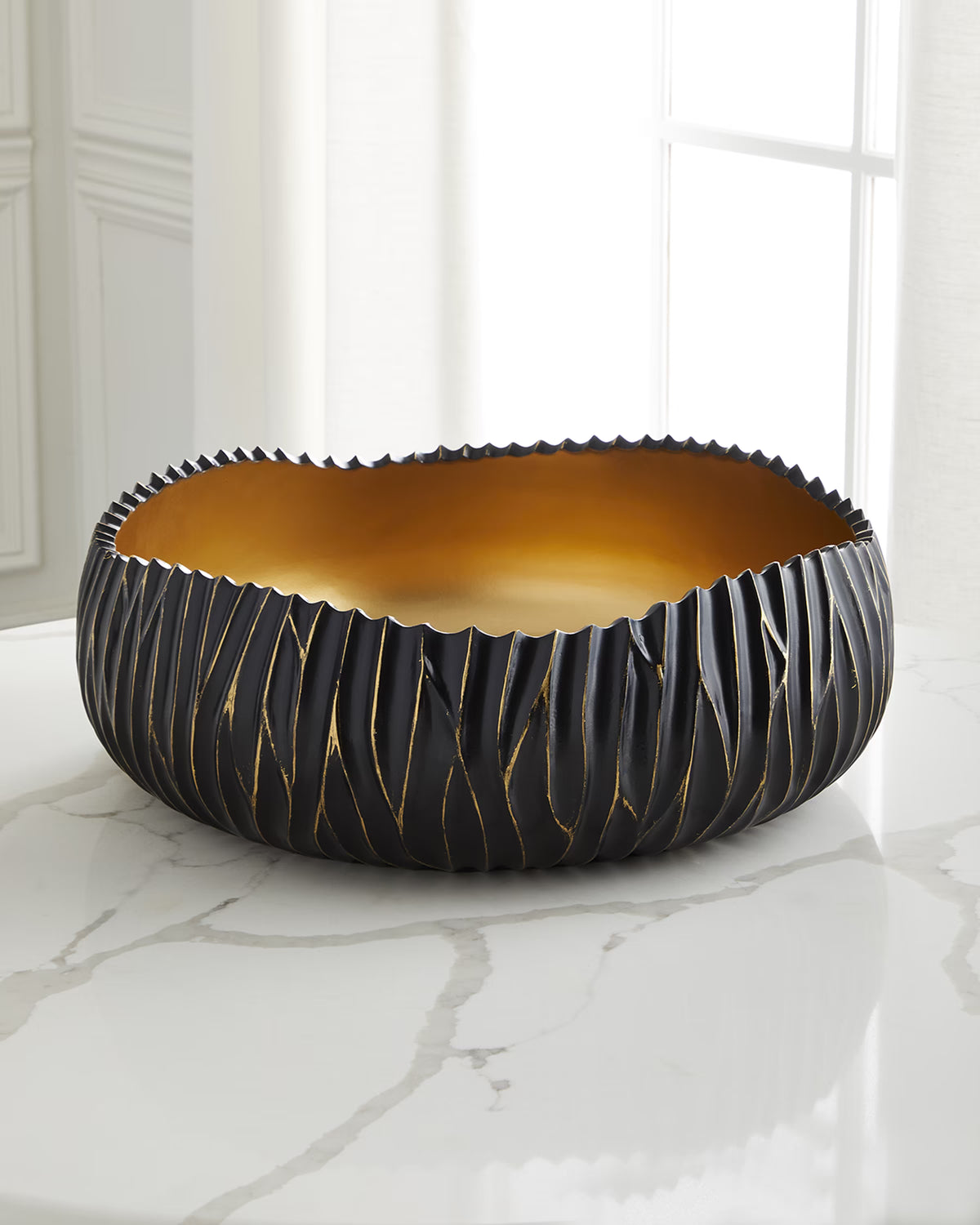 Dana Decorative Bowl, Black