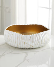Dana Decorative Bowl, White