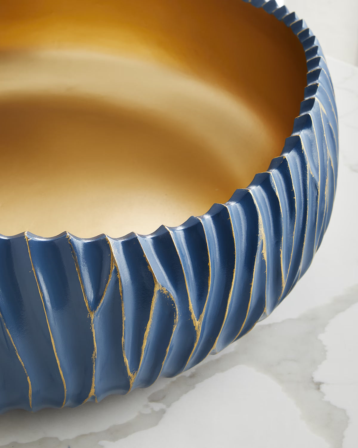 Dana Decorative Bowl, Parisian Blue