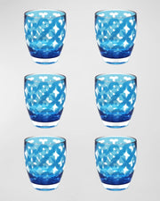 Palazzio Acrylic Small Tumblers, Set of 6 (More colors)