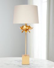 Mallory Gold Leaf Buffet Lamp