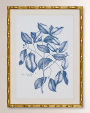Navy & Linen VII Framed Giclee Print