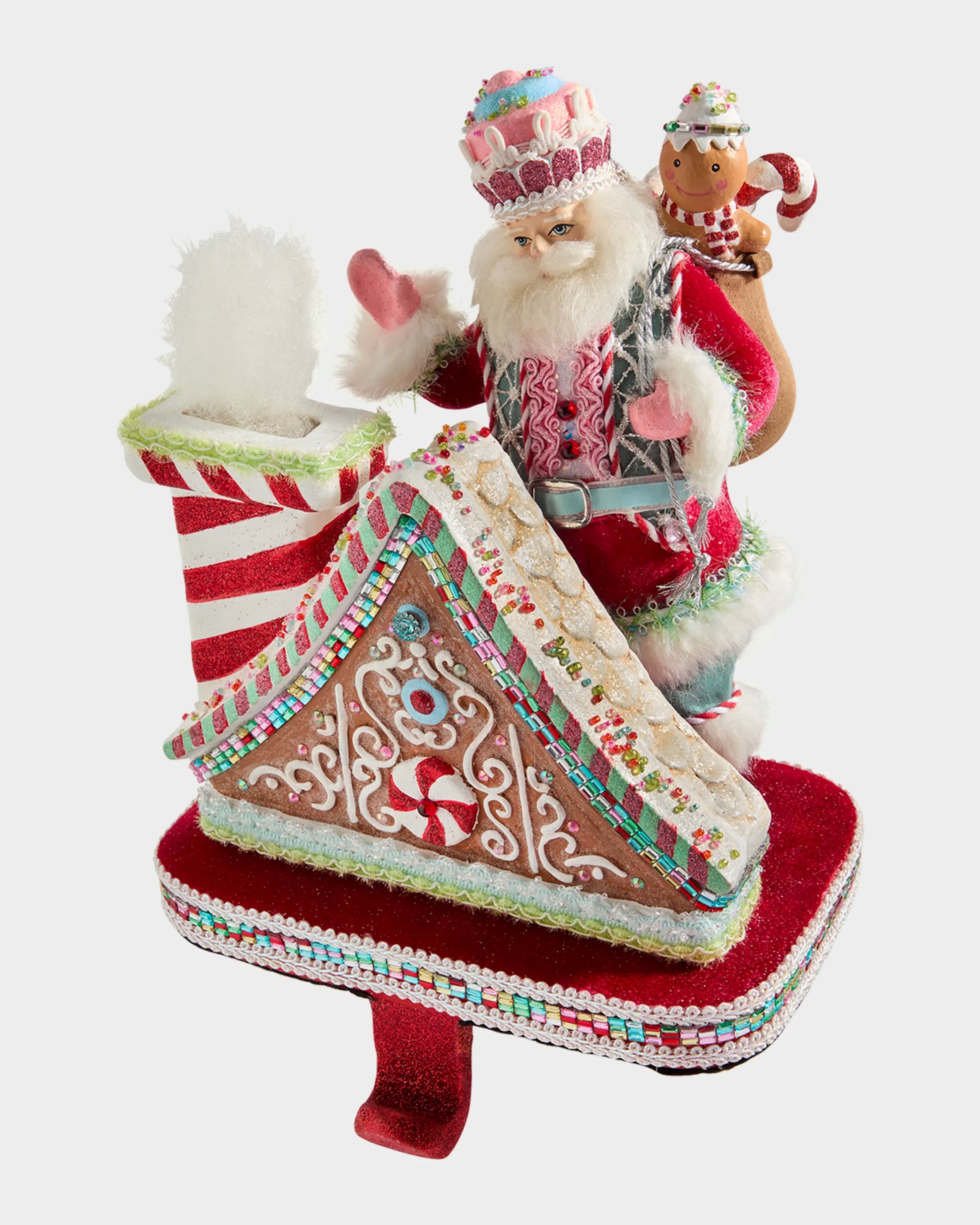 Sweet Delights Santa Stocking Holder