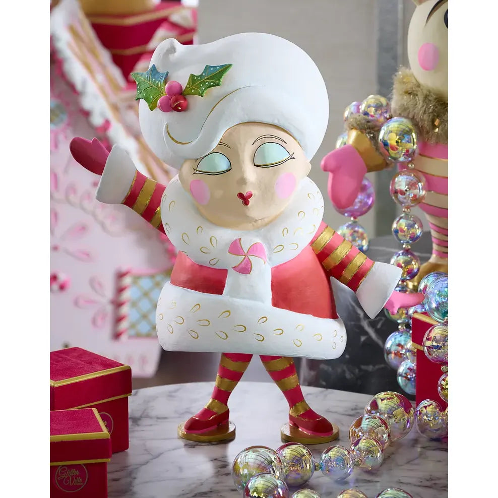 Mini Madame Noel Tabletop, Red
