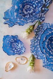 Ostrica Glass Blue Small Plate