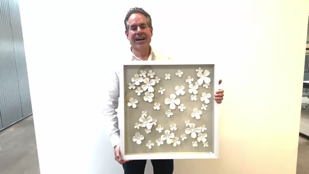 Dogwood in Bloom Shadow Box Wall Art - Thumbnail 3