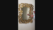 Golden Butterfly Galore Wall Mirror