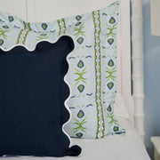 Rosemary Stripe Microlux Lagoon Sham, Standard