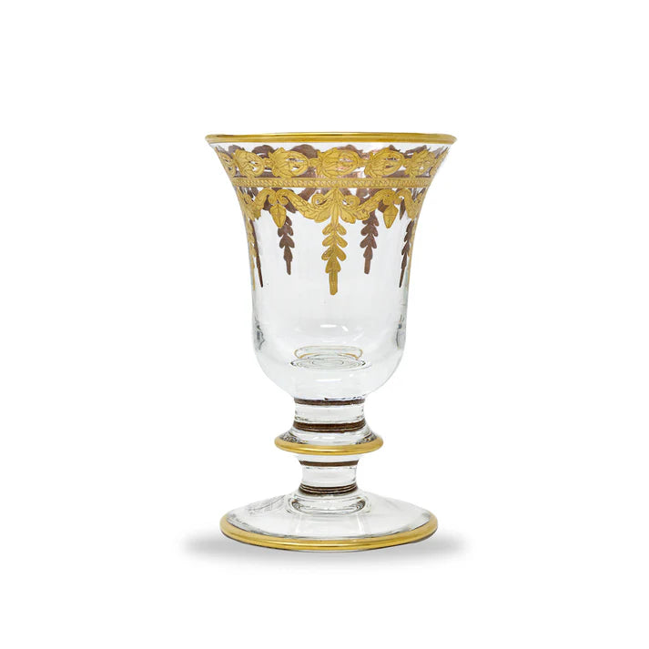 Vetro Gold Wine Glass