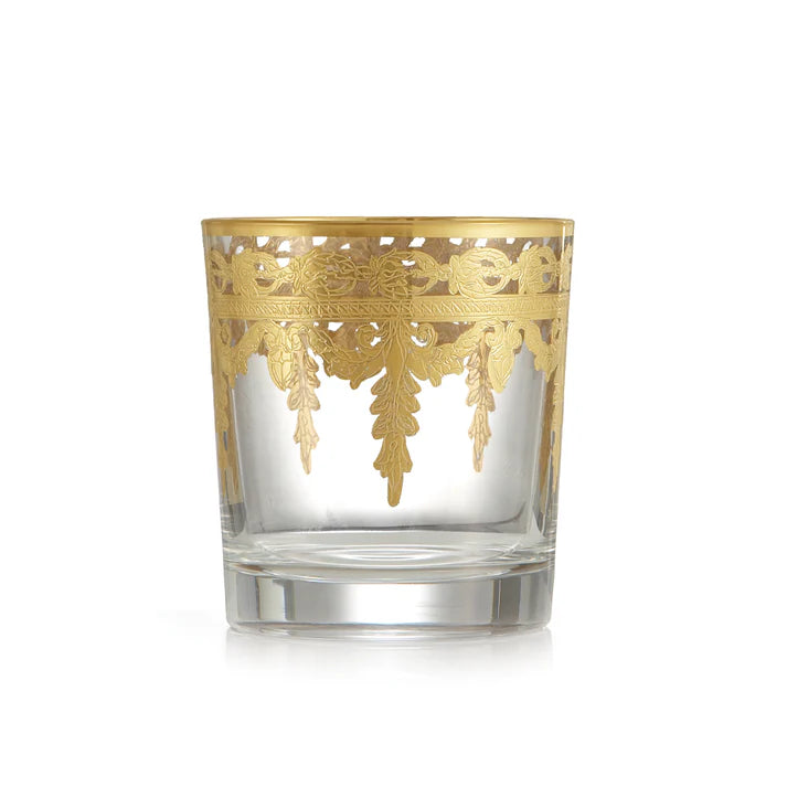 Vetro Gold Double Old Fashioned Glass