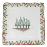 Natale Square Signed Charger/Platter
