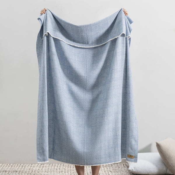 Chambray Sutton Plaid Throw