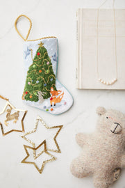 Woodland Creatures Bauble Stocking