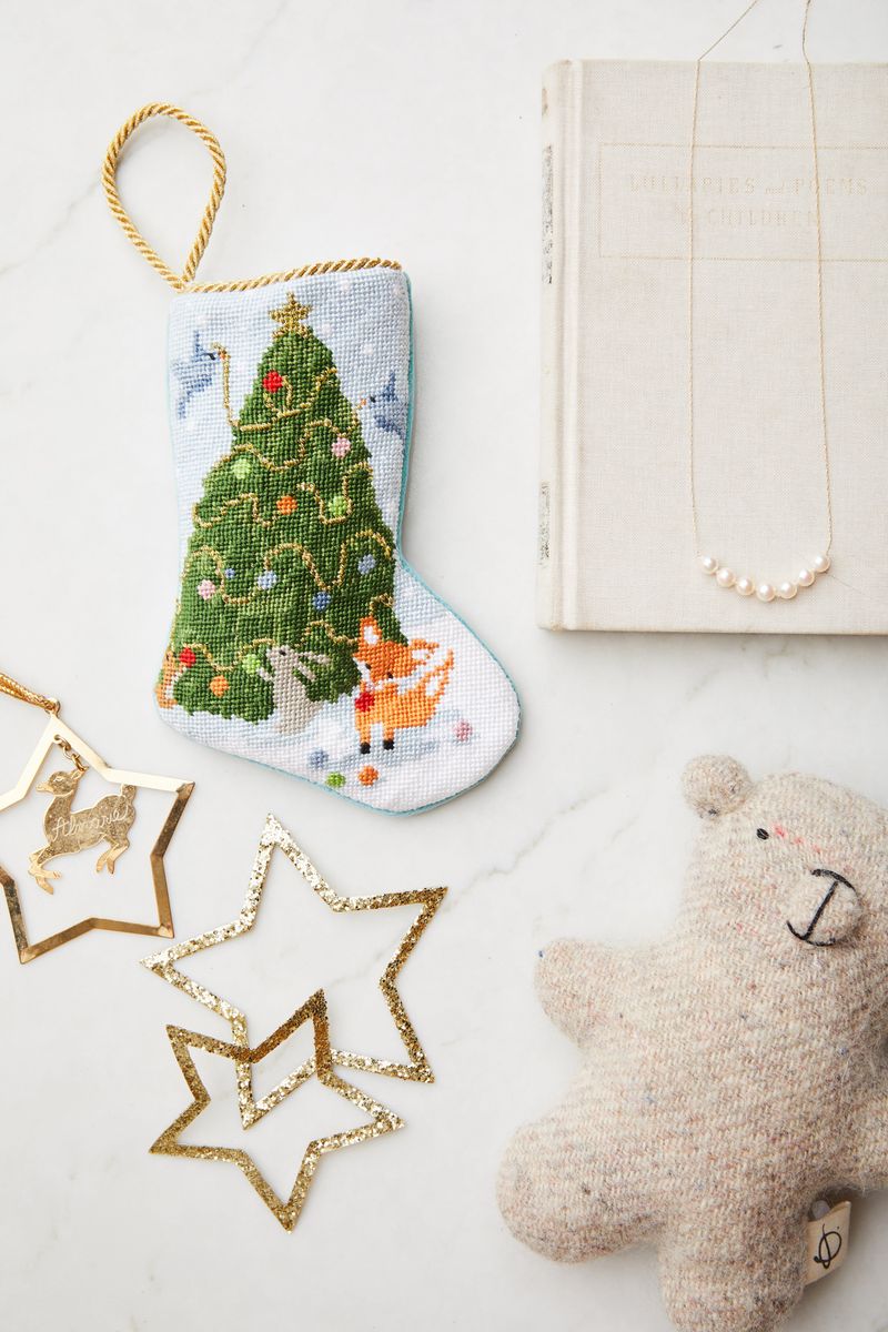 Woodland Creatures Bauble Stocking
