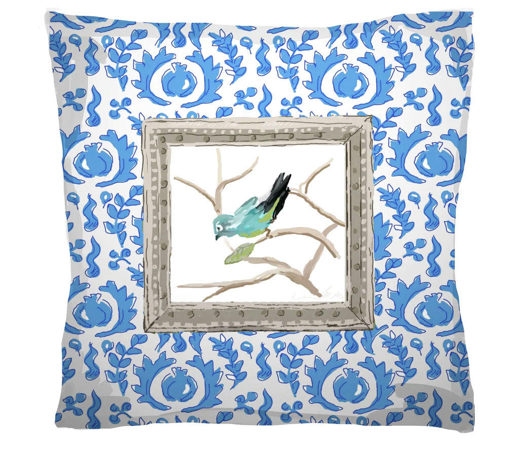Dana Gibson Grackle Bird Pillows