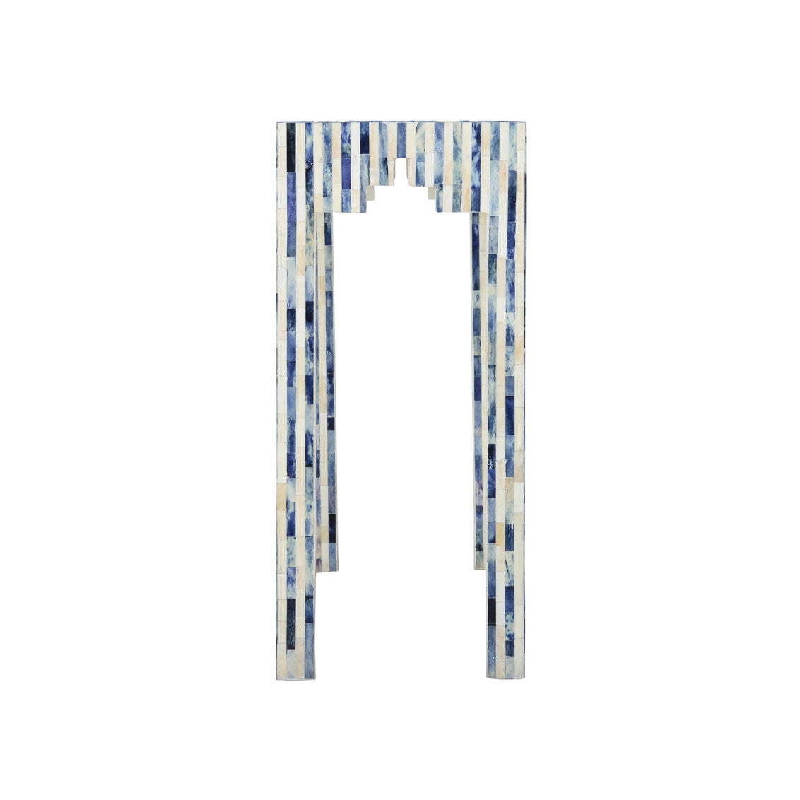Chelsea House Bone Inlay Console - Blue
