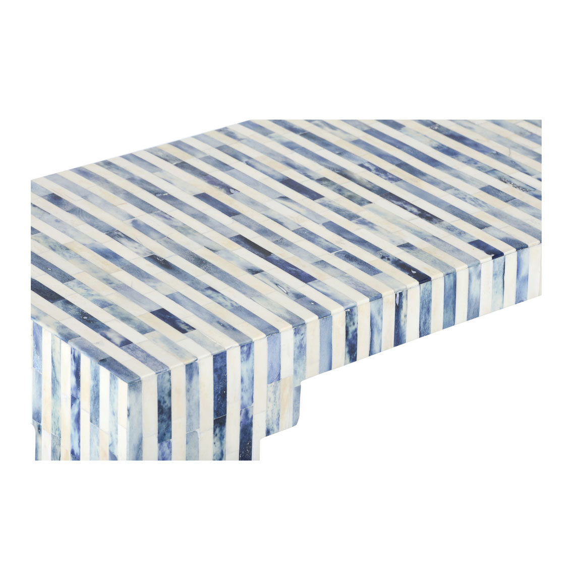 Chelsea House Bone Inlay Console - Blue