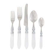Vietri Aladdin Brilliant Five-Piece Place Setting, White