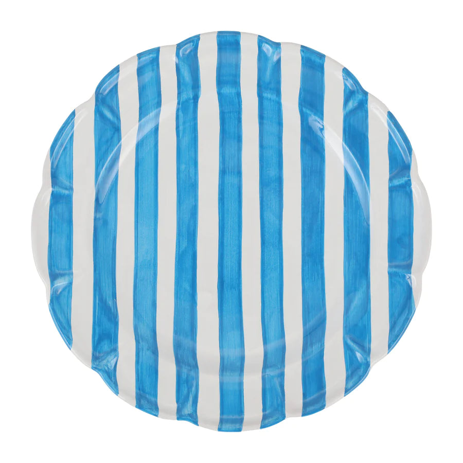 Vietri Amalfitana Stripe Round Platter