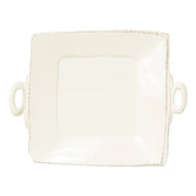 Vietri Lastra Handled Square Platter