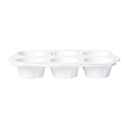 Vietri Lastra White Muffin Tin