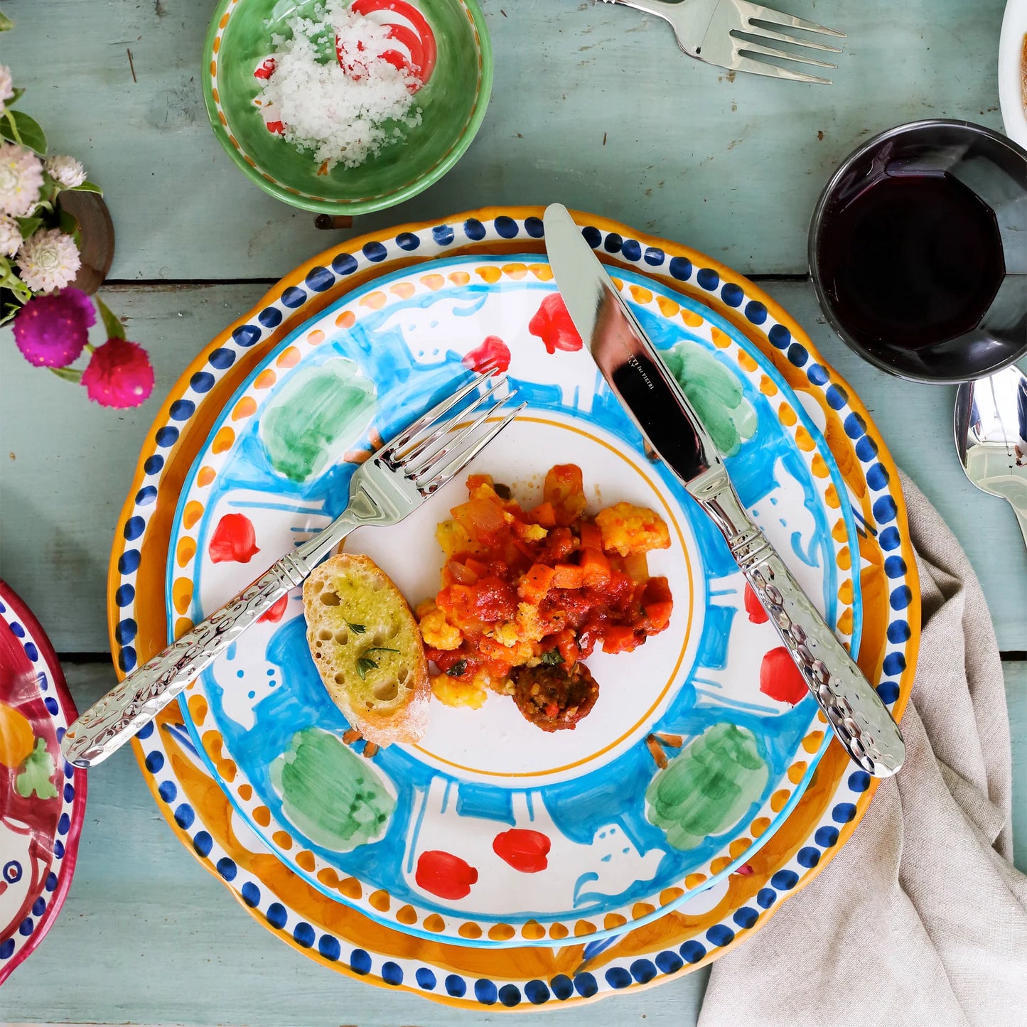 Vietri Campagna Salad Plate