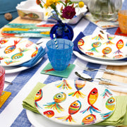 Vietri Pesci Colorati Salad Plate